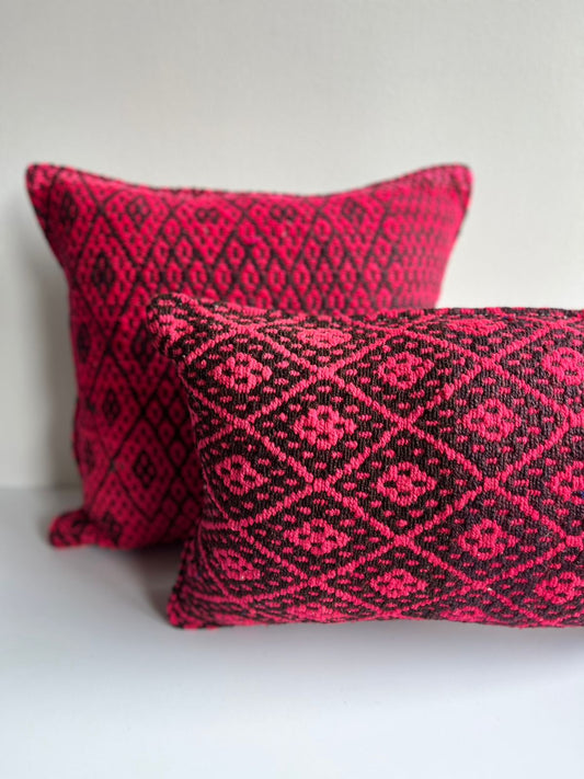 Cojín Red Velvet rectangular